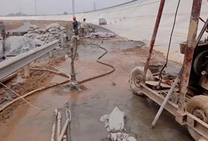 忻州公路钻孔施工